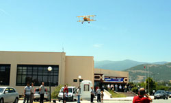 Model uçaklar Samsun semalarında