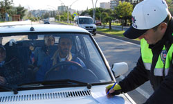 Sürücülere ceza yağdı