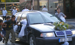 Düğün konvoyları...