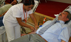 Kan kampanyasına...