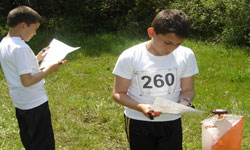 Oryantring şampiyonası...