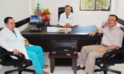 Genç, tebrik ziyaretinde...