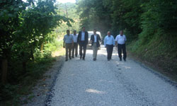 Köy yolları için...