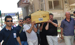 Sanatçı son yolculuğuna..