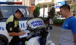 Samsun'da trafik...