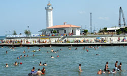Samsun'da deniz sefası