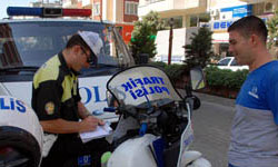 Trafik denetimleri...