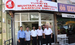 Muhtarlar yeni binasına...