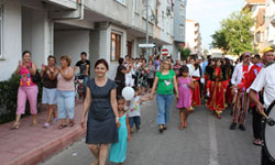 Yakakent'te festival coşkusu