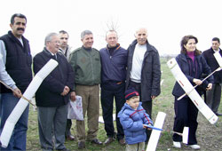 Model uçaklar semalarda