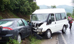Fatsa'da trafik kazası