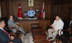 Bahadırdan, Erkana ziyaret