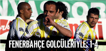 Fenerbahçe golcüleriyle: 1-4