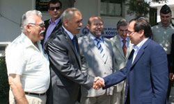 Demir'den Gazilere Ziyaret