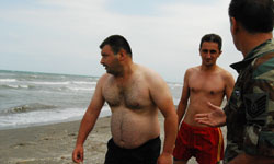 Sahil güvenlik ve polis ...