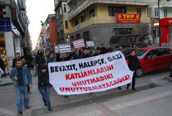 Süleymaniye'de adalet eylemi