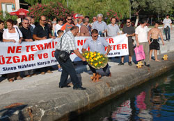 Boğulanlar anıldı