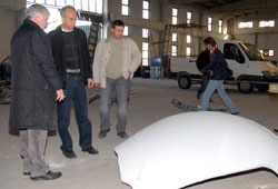 Yeşilyurt'ta tank patladı