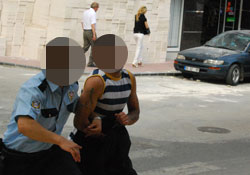 Taciz iddasına gözaltı