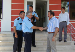 Erkan, Genç'e misafir oldu