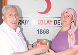 Et yardımı yapıldı