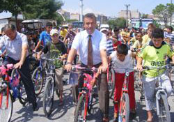 Bisiklet gezisi düzenlendi