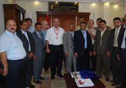 Yemenli sağlıkçılar misafir oldu