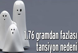 Günde 1.76 gramdan fazla tuz, tansiyon nedeni