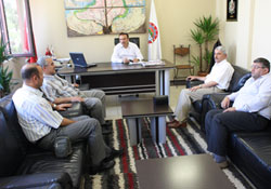 Genç, taziyeleri kabul etti