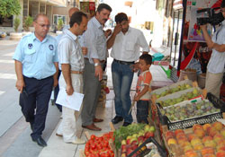 Canik'te kaldırım işgallerine son