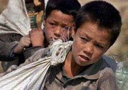 Çocuk işçiler, önemli bir sorun