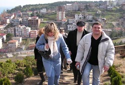 Alman ve rus turistler samsunu sevdi