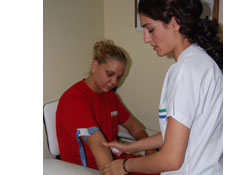 Sağlık taramasından geçtiler