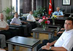 Emniyet Müdürü Demirci'ye ziyaret