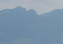 İnsan yüzünü andıran dağ!