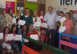 Sertifikalarını aldılar