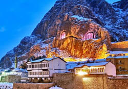 Amasya Kalesi temizleniyor
