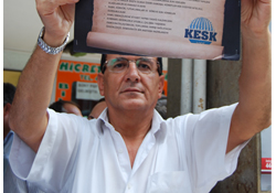 KESK eyleme devam ediyor