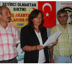 Zamlara bisikletli tepki!