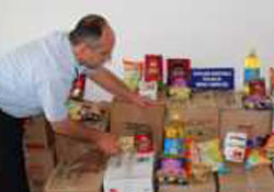 46 aileye Ramazan yardımı