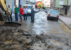 Vatandaş kaynak bulundu sandı!