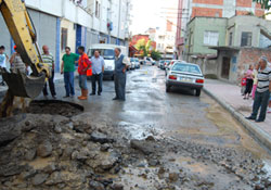 Vatandaş kaynak bulundu sandı!