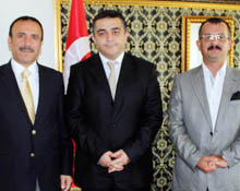 Genç'ten hayırlı olsun ziyareti