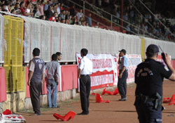 Mersin maçı Ordu'da