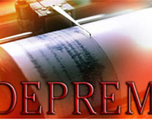 Bafra'da deprem