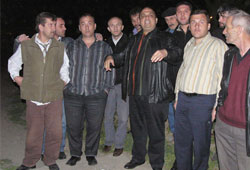 Minibüse TIR çarptı