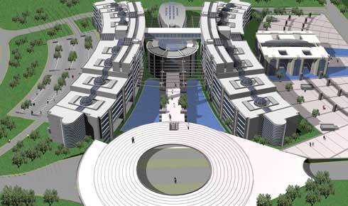 500 araçlık kapalı otopark