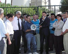 Petrol-İş açlık grevinde