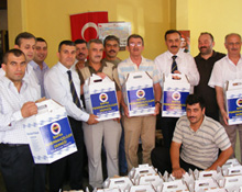 250 aileye gıda yardımı