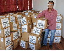 Yardım götüren İzsu ekibi döndü